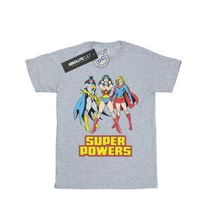 DC Super Hero Girls Mens Super Power Wonder Woman Group Cotton T-Shirt / Sports